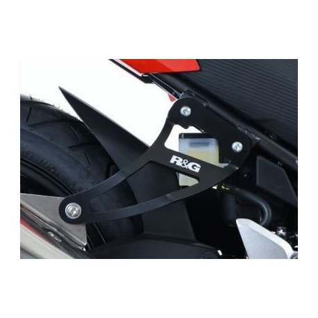 Support d'échappement R&G RACING Honda CBR300RR Kit suppression repose-pieds arrière