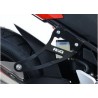Support d'échappement R&G RACING Honda CBR300RR Kit suppression repose-pieds arrière 0