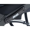 Support d'échappement R&G RACING BMW S1000XR Kit suppression repose-pieds arrière 2