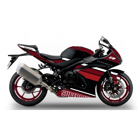 Kit déco SUPERBIKE SUZUKI GSXR 1000 2017-2020