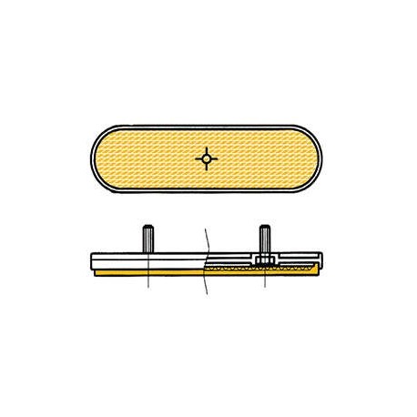 Catadioptre moto V PARTS oval