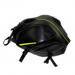 Tapis de reservoir BAGSTER KAWASAKI Z650 2017-2023 NOIR/DECO JAUNE FLUO