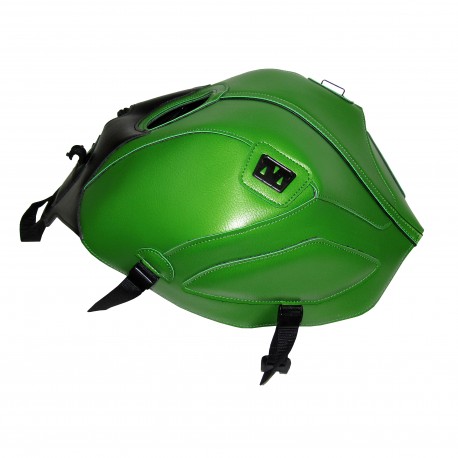 Tapis de reservoir BAGSTER KAWASAKI Z650 2020 NOIR/VERT NACRE/LISERET NOIR