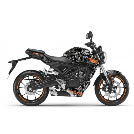 Kit déco CAMO HONDA CB125R NEO SPORTS CAFE 2018-2021