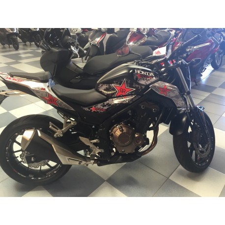 Kit déco ROCKSTAR HONDA CB500F CB500X 2016-2020