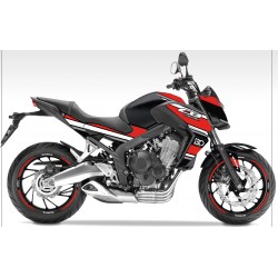 Kit déco LINE NOIR HONDA CB650F 2014-2016