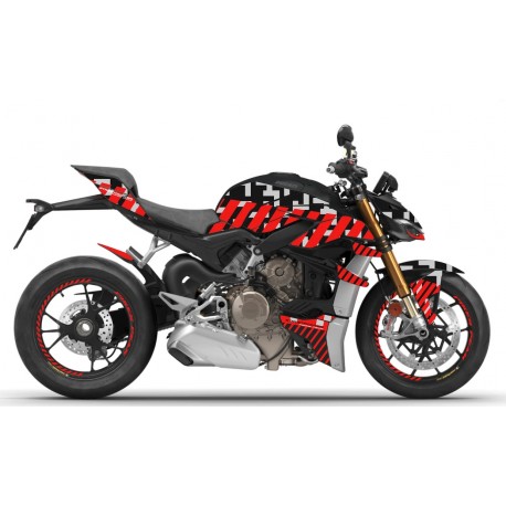 Kit déco PIKE PEAK DUCATI STREETFIGHTER V4 2020-2021