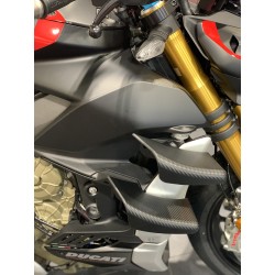 Kit déco look carbone ailerons DUCATI STREETFIGTER V4 2020-2024
