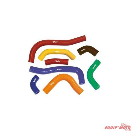 Kit durites de radiateur quads rouge - 2 durites Suzuki LT-R450