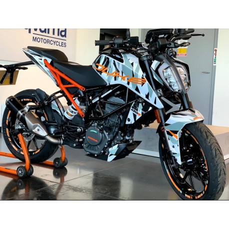 Kit déco CAMO KTM 125 DUKE 390 DUKE 2017-2020