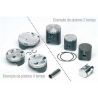 Kit piston forgé WISECO Ø84.50mm YAMAHA YFM450 GRIZZLY / KODIAK / RHINO / WOLVERINE 06-09 0