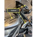 Kit déco carbone TRIUMPH 765 STREET TRIPLE RS 2020