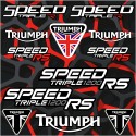 Planche autocollants A4 SPEED TRIPLE RS