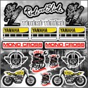 Planche autocollants A4 YAMAHA TENERE