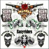 Planche autocollants A4 EASYRIDERS 0