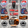 Planche autocollants A4 JUST RIDE 0