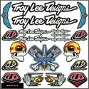 Planche autocollants A4 TROY LEE DESING
