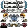 Planche autocollants A4 TROY LEE DESING 0