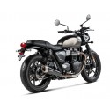 Echappement moto AKRAPOVIC TRIUMPH STREET TWIN 900 2016-2020