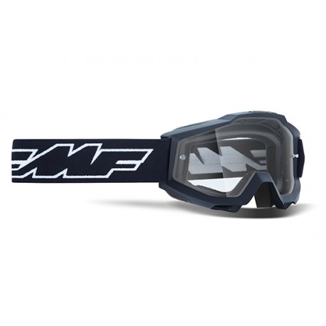 Masque cross enfant FMF POWERBOMB écran transparent