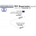 Raccord d'Echappement ARROW pour collecteur HUSQVARNA 701 SUPERMOTO 2021