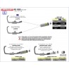 Ligne complète pot d'échappement ARROW COMPETITION APRILIA RS 660 2021 1