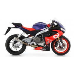 Ligne complète d'échappement ARROW COMPETITION EVO APRILIA RS 660 TUONO 660 2020-2023 avec embout moto gp