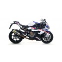 Ligne complète ARROW COMPETITION postion haute BMW S1000RR 2019-2020