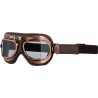 Lunettes moto RETRO CLASSIC teinté marron 0