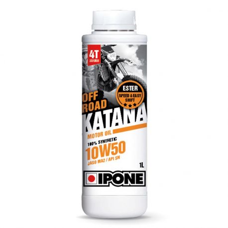Huile IPONE KATANA OFF ROAD 10W50 1 LITRE