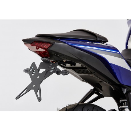 Support de plaque PROTECH V-SHAPE YAMAHA YZF-R3 2017-2021 Support de plaque PROTECH V-SHAPE YAMAHA YZF-R3 2017-2021