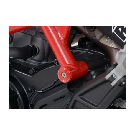 Inserts de cadre R&G Racing protègent les orifices exposés du cadre de votre moto DUCATI HYPERMOTARD HYPERSTRADA