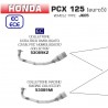 Collecteur d'Echappement ARROW HONDA PCX 125 2021 à 2023 0