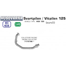 Collecteur d'Echappement racing ARROW HUSQVARNA 125 SVARTPILEN / VITPILEN 2021-2023
