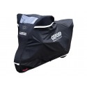Housse de protection moto OXFORD Stormex anti-pluie, anti-poussière, anti-neige et anti-soleil.
