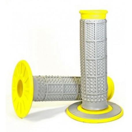 Revêtements de poignées moto cross / enduro RENTHAL MX Dual Compound Tapered semi-gauffré