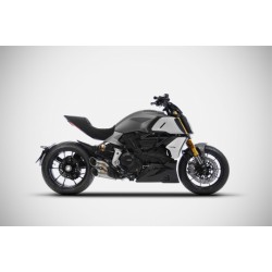 Ligne d'Echappement complete racing Zard Ducati Diavel 1260 2019-2021 Euro 4