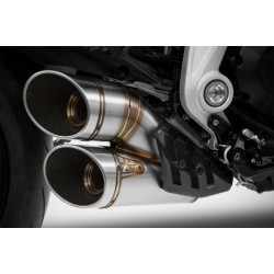 Ligne d'Echappement complete racing Zard Ducati Diavel 1260 2020-2022 Euro 4