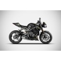 Echappement Zard Triumph 765 Street Triple 2020-2022