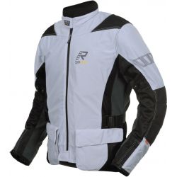 Veste Textile moto RUKKA Stretchair grise