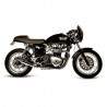 Echappement B&C british custom PREDATOR PRO court TRIUMPH 865 THRUXTON 2004-2015 0