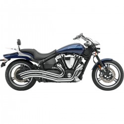 Ligne d'Echappement COBRA SPEEDSTER SWEPT YAMAHA XV 1700 ROAD STAR WARRIOR 2002-2010