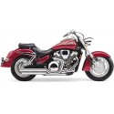 Ligne d'Echappement COBRA SPEEDSTER HOT ROD PowerPort HONDA VTX 1800 2003-2008