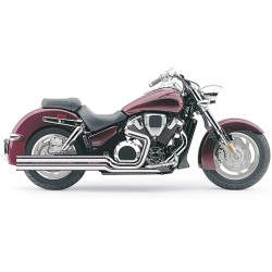 Ligne d'Echappement COBRA SPEEDSTER PowerPort long HONDA VTX 1800 2002-2008