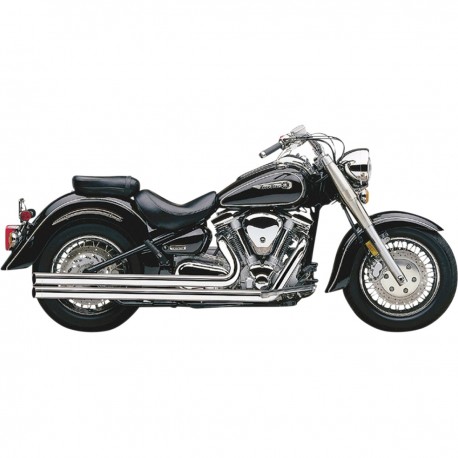 Ligne d'Echappement COBRA SPEEDSTER PowerPort long YAMAHA XV 1600 XV 1700 WILD STAR / ROAD STAR