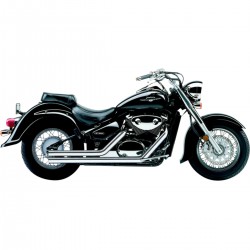 Ligne d'Echappement COBRA STREET ROD STRAIGHT-CUT SUZUKI VL 800 VOLUSIA 2001-2004