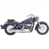 Ligne d'Echappement COBRA STREET ROD SLASH CUT HONDA VT 750 CS SHADOW / AERO 2004-2007 0