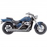 Ligne d'Echappement COBRA STREET ROD SLASH CUT SUZUKI VL800C INTRUDER VZ800M INTRUDER 0
