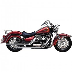 Ligne d'Echappement COBRA DRAGSTER STRAIGHT-CUT SUZUKI VL 1500 INTRUDER 1998-2004