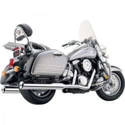 Ligne d'Echappement COBRA double KAWASAKI VN 1500 VN 1600 NOMAD 1998-2008